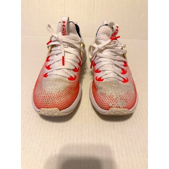 Under Armour HOVR Rise 3 Cross Trainer White Pink Women's Size 6.5 Men's 5.5 - Picture 1 of 9